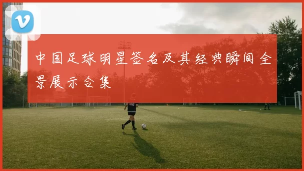 中国足球明星签名及其经典瞬间全景展示合集