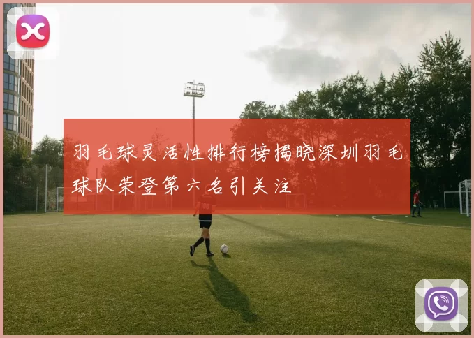 羽毛球灵活性排行榜揭晓深圳羽毛球队荣登第六名引关注